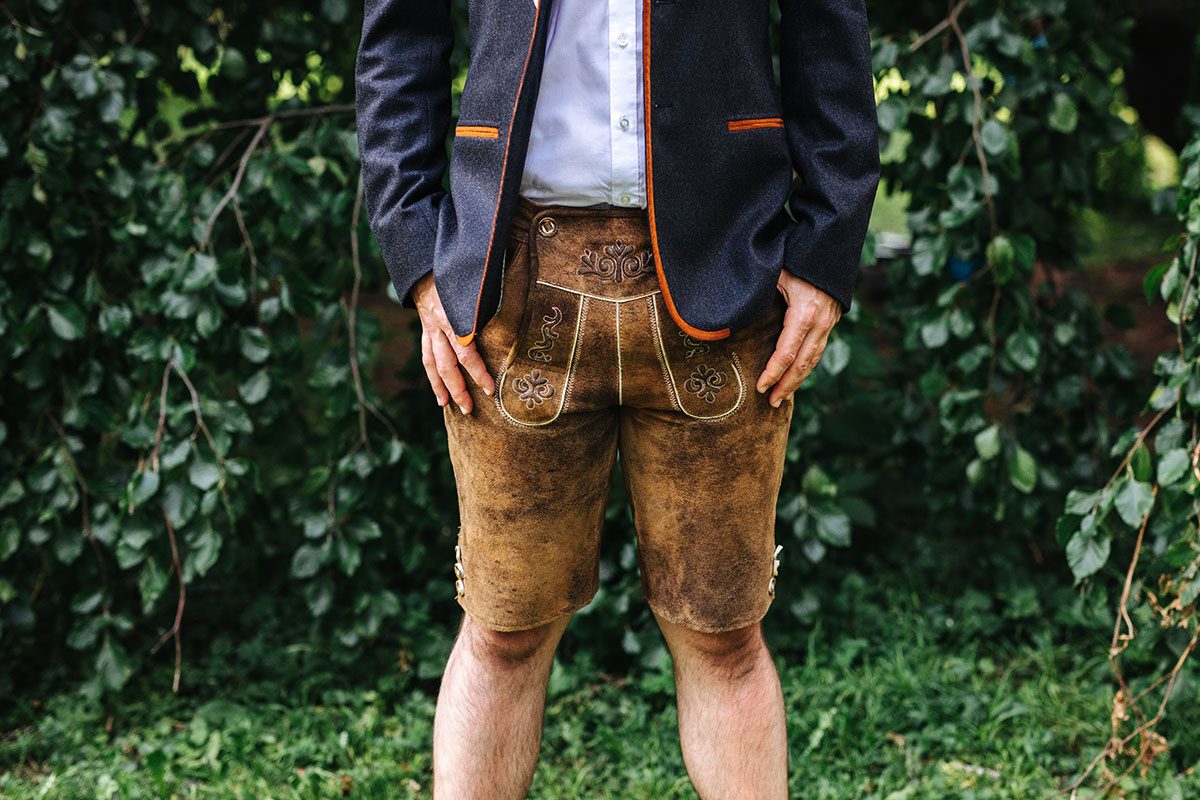 Lederhosen für Herren - Tauernpass in Radstadt