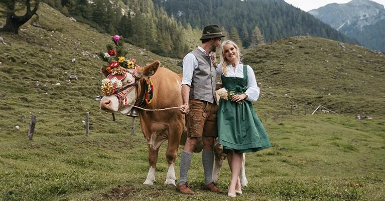 Trachtenmode in Radstadt, Salzburg