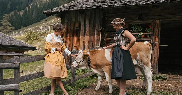 Trachtenmode in Radstadt, Salzburg